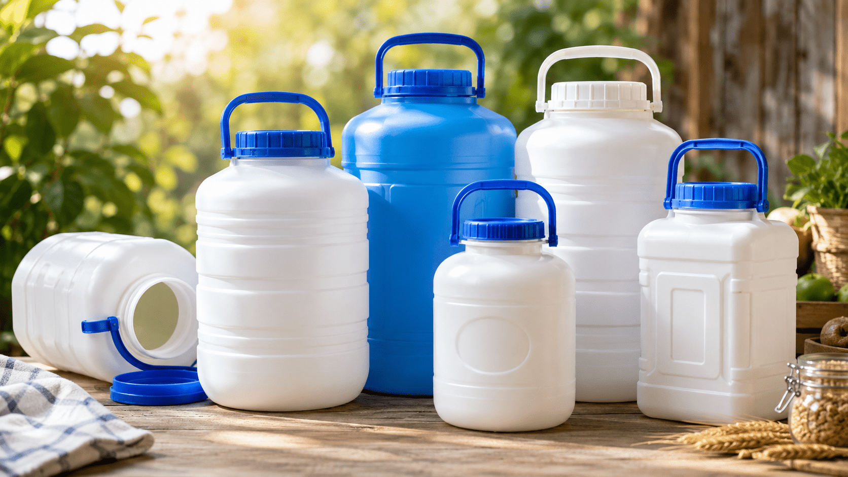 Пластиковый бидон для воды и продуктов: выбираем без ошибок и лишних трат