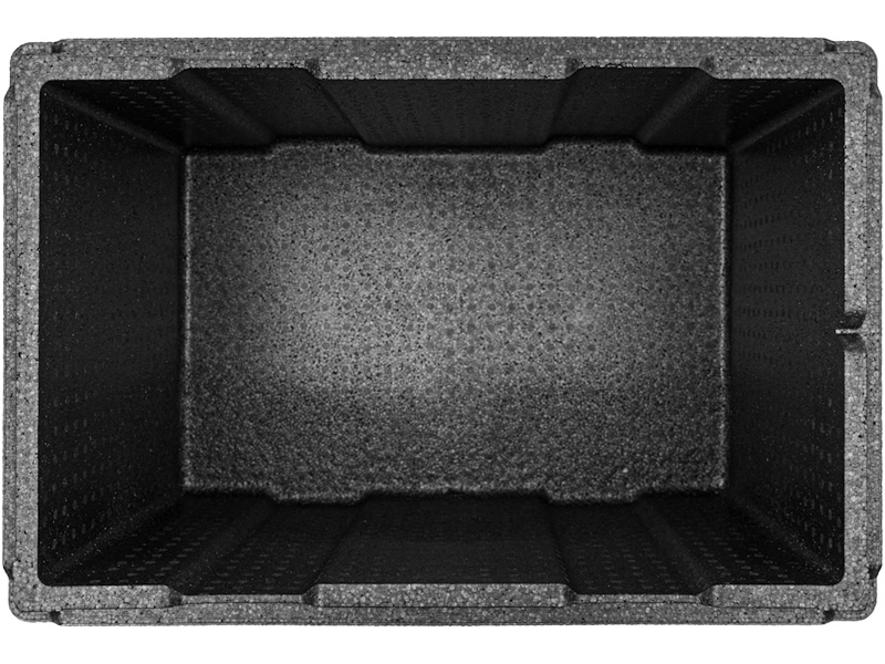 Термоконтейнер 600х400х400 60л. с крышкой, плотность 55 цв., арт. STP 60 PRO, код: 28564